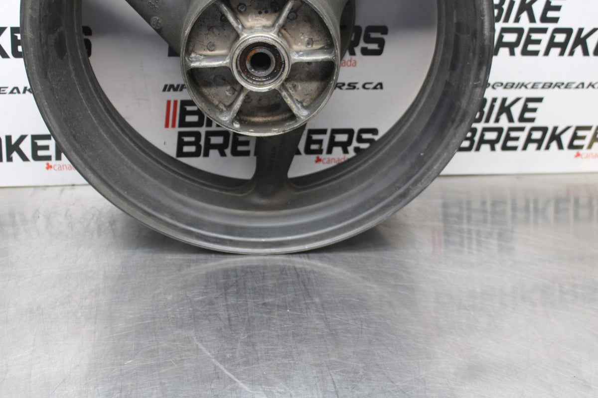 01-06 HONDA CBR600F4I REAR WHEEL BACK RIM & ROTOR BB778