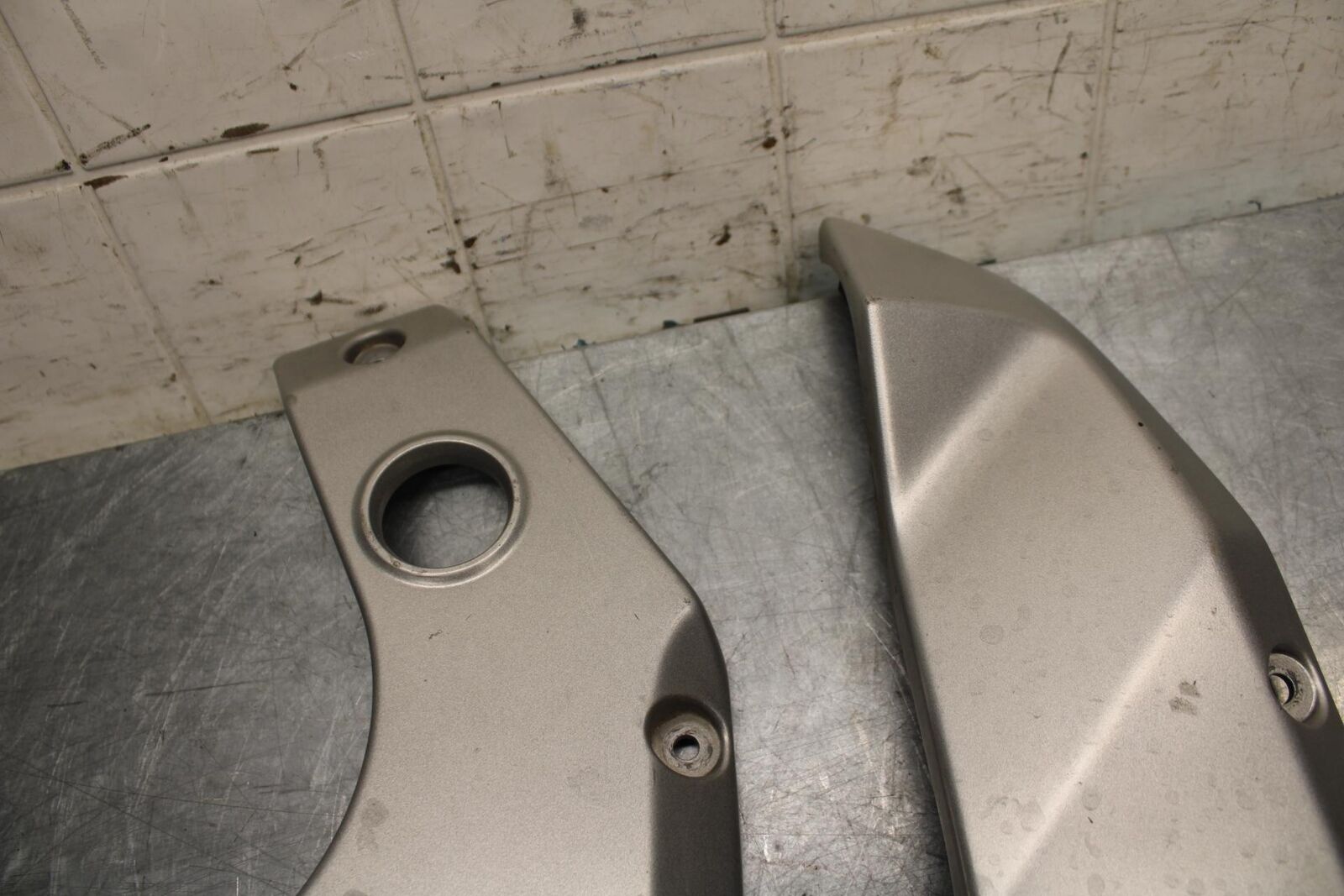 03-06 KAWASAKI Z1000 RIGHT LEFT FRAME MID SIDE COVERS COWLS PANELS TRIM BB487