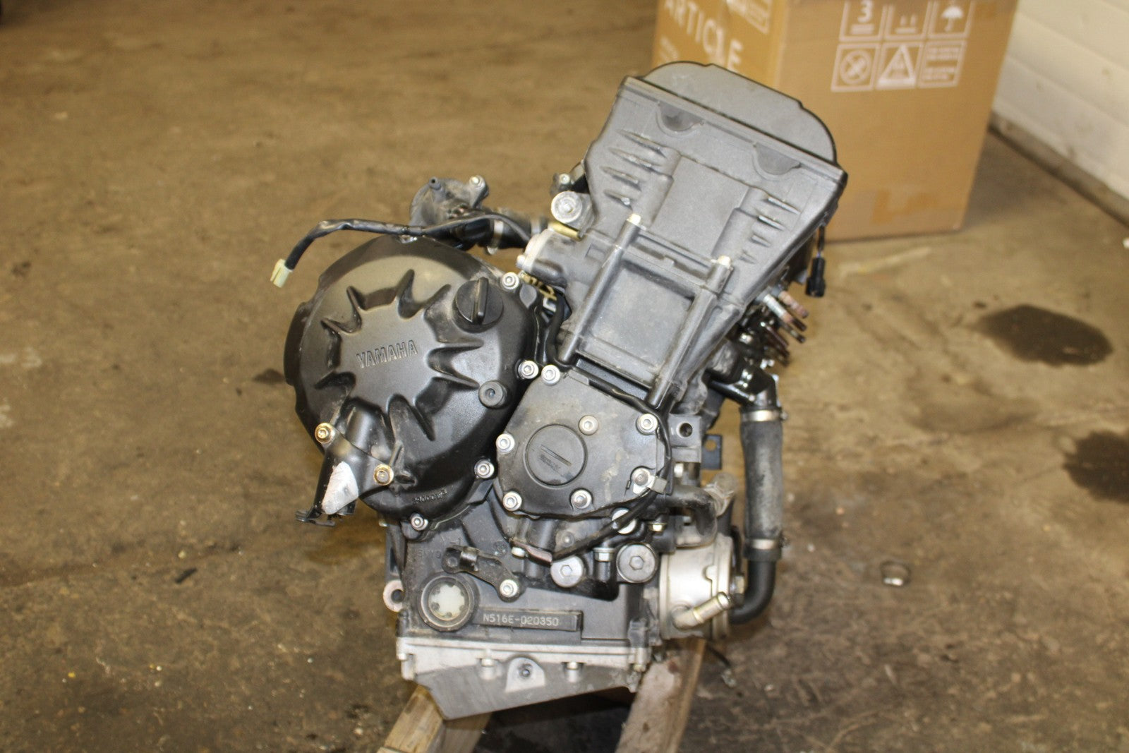 07-08 YAMAHA YZF R1 ENGINE MOTOR BB771