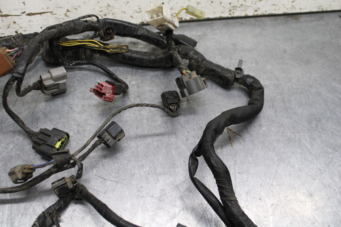 06-07 KAWASAKI NINJA ZX10R MAIN ENGINE WIRING HARNESS MOTOR WIRE LOOM BB115