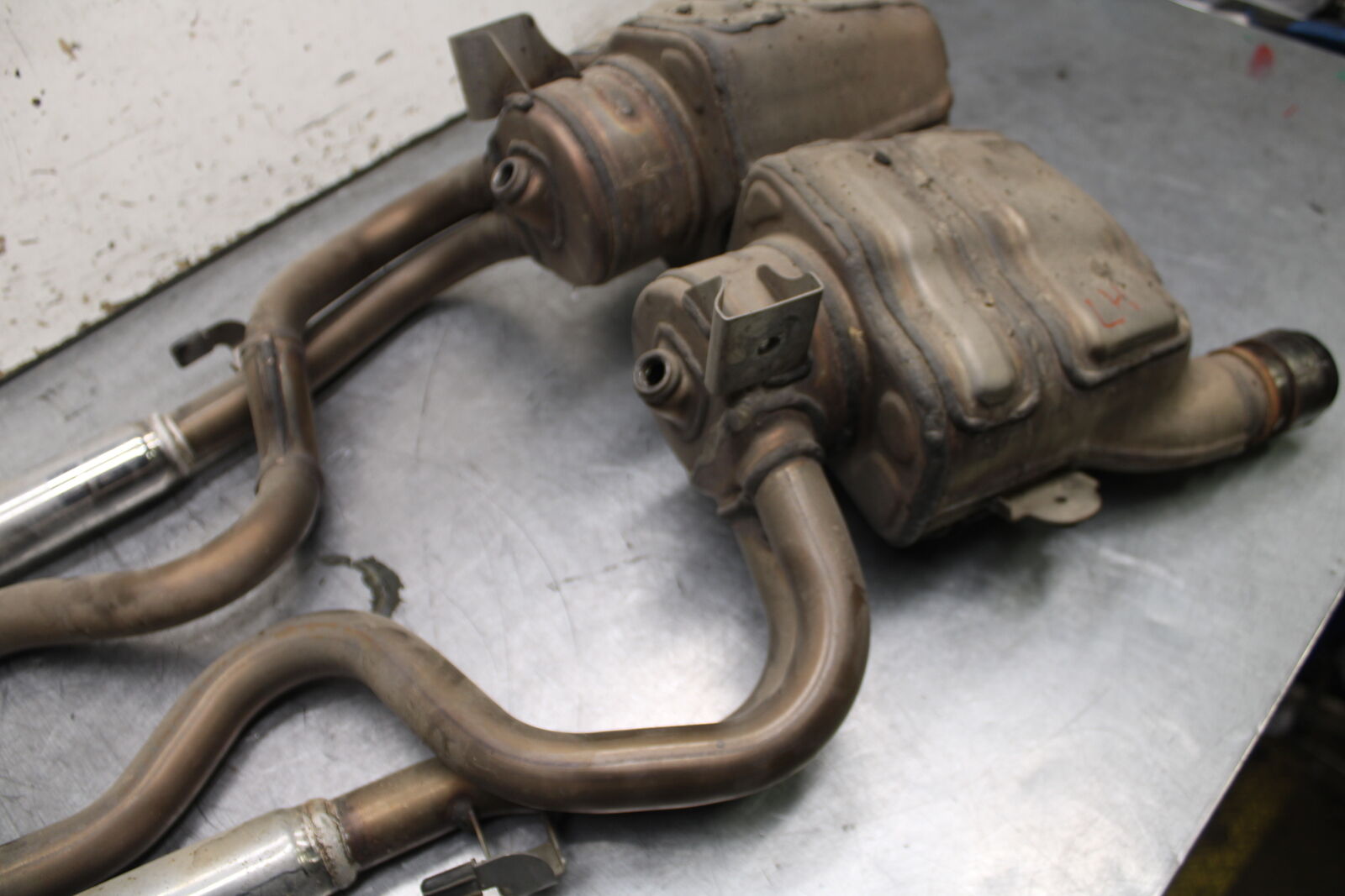 14 HONDA CTX1300A EXHAUST HEADERS PIPES BB732