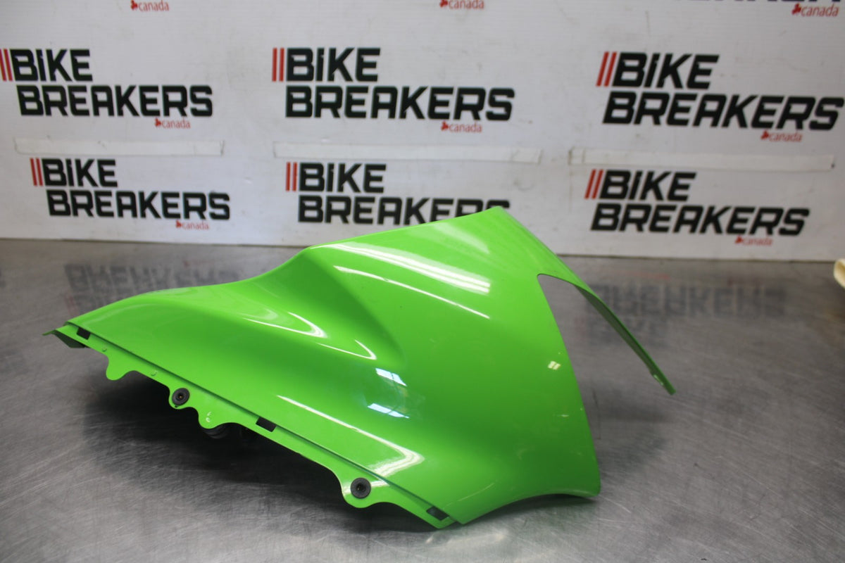 04-05 KAWASAKI NINJA ZX10R RIGHT FRONT UPPER MID SIDE FAIRING COWL PLASTIC BB931