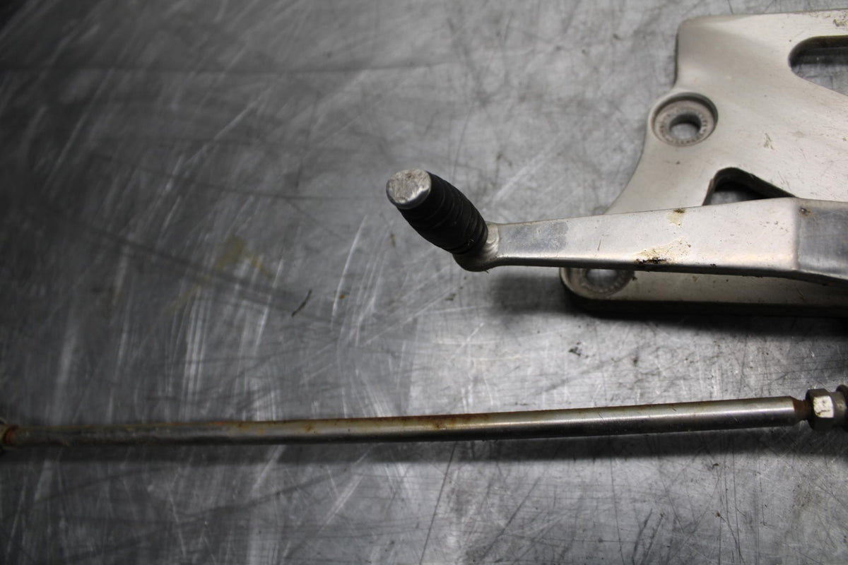 91-92 SUZUKI GSXR750 M  LEFT REARSET REAR SET FOOT PEG W SHIFTER BB493