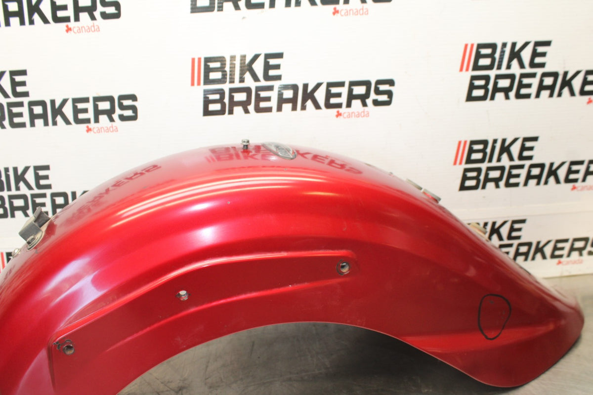 08 KAWASAKI VULCAN 1600 VN1600D NOMAD REAR BACK WHEEL FENDER MUD GUARD BB904