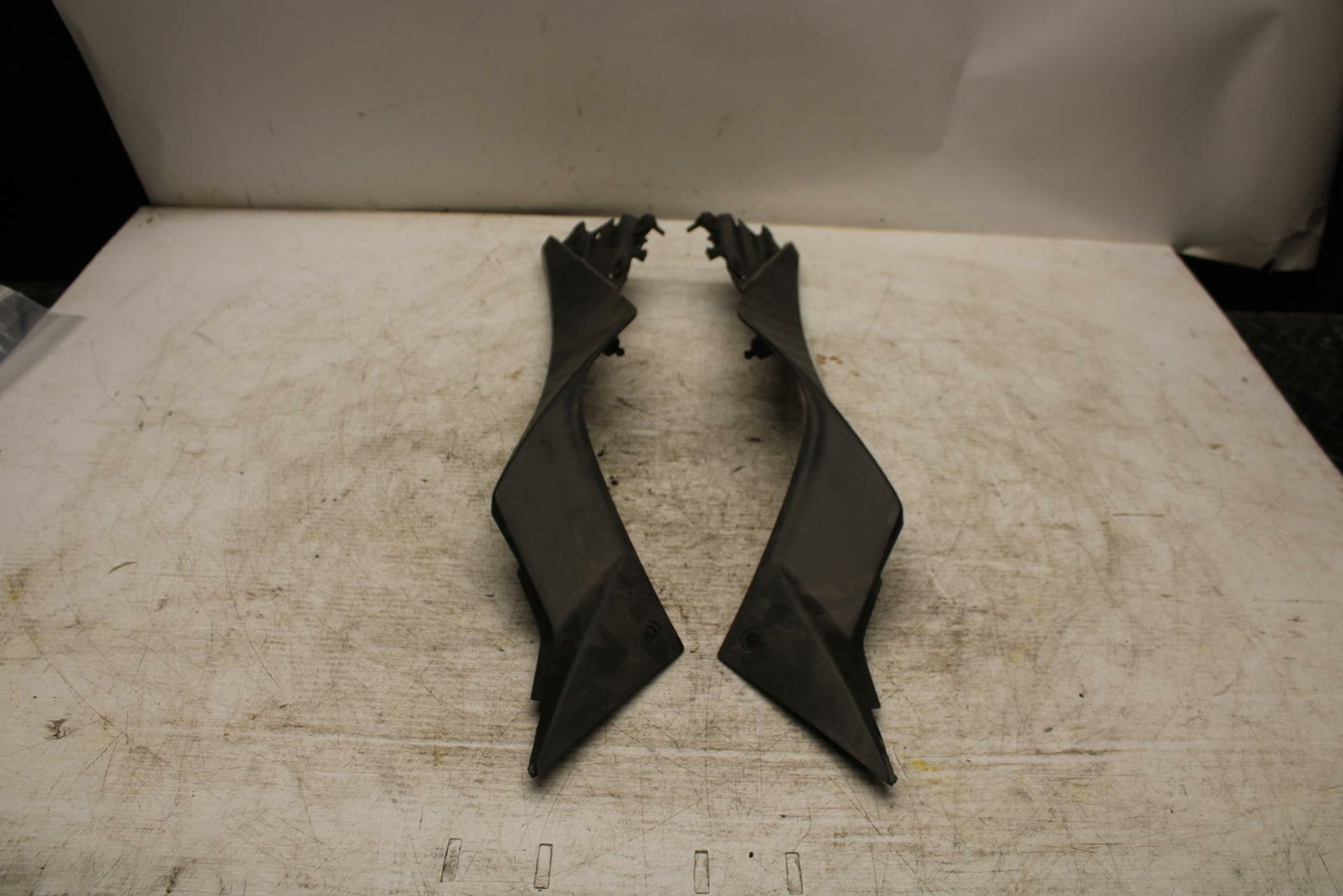 12-13 KAWASAKI EX300 NINJA RIGHT LEFT FRONT SIDE SEAT PANELS TRIMS COWLS BB373