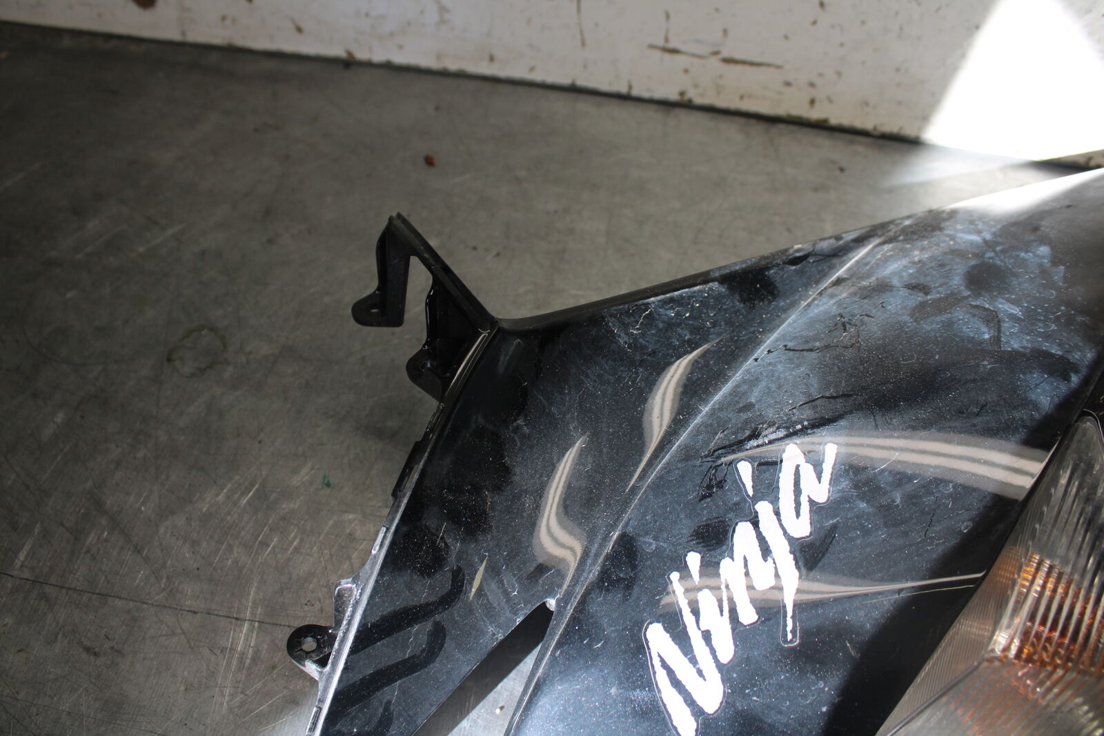 09-12 KAWASAKI NINJA ZX6R LEFT LOWER MID UPPER SIDE FAIRING COWL BB698