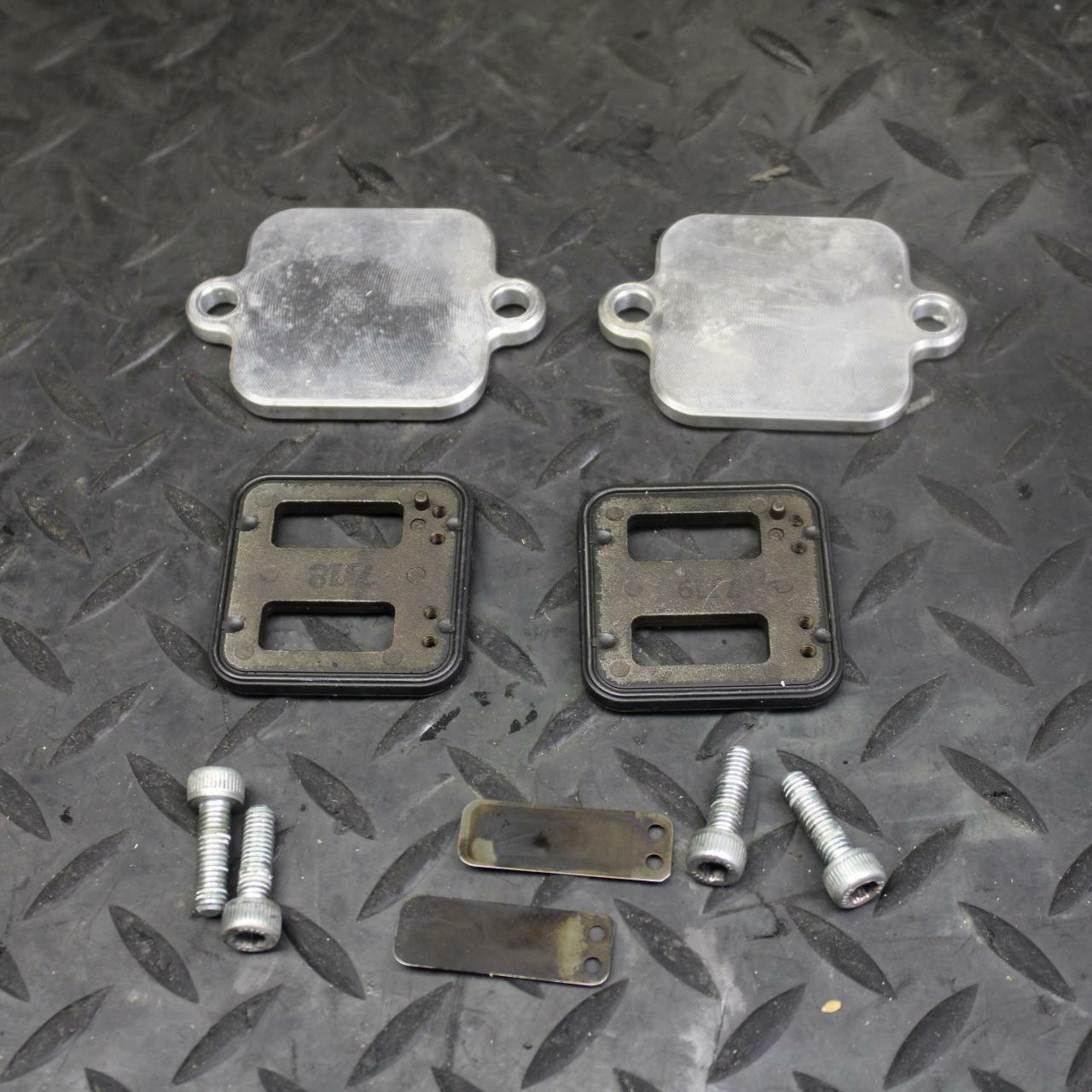 07 YAMAHA YZF R1 AFTERMARKET CYLINDER HEAD COVER VENT COVERS BB191