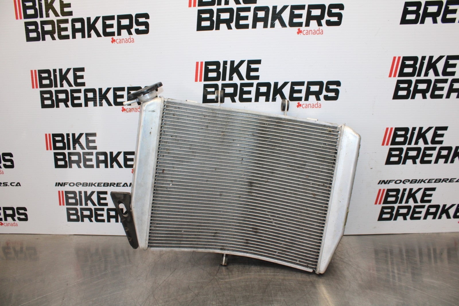 21-23 KAWASAKI NINJA ZX6R ENGINE RADIATOR MOTOR COOLER COOLING RADIATER BB179