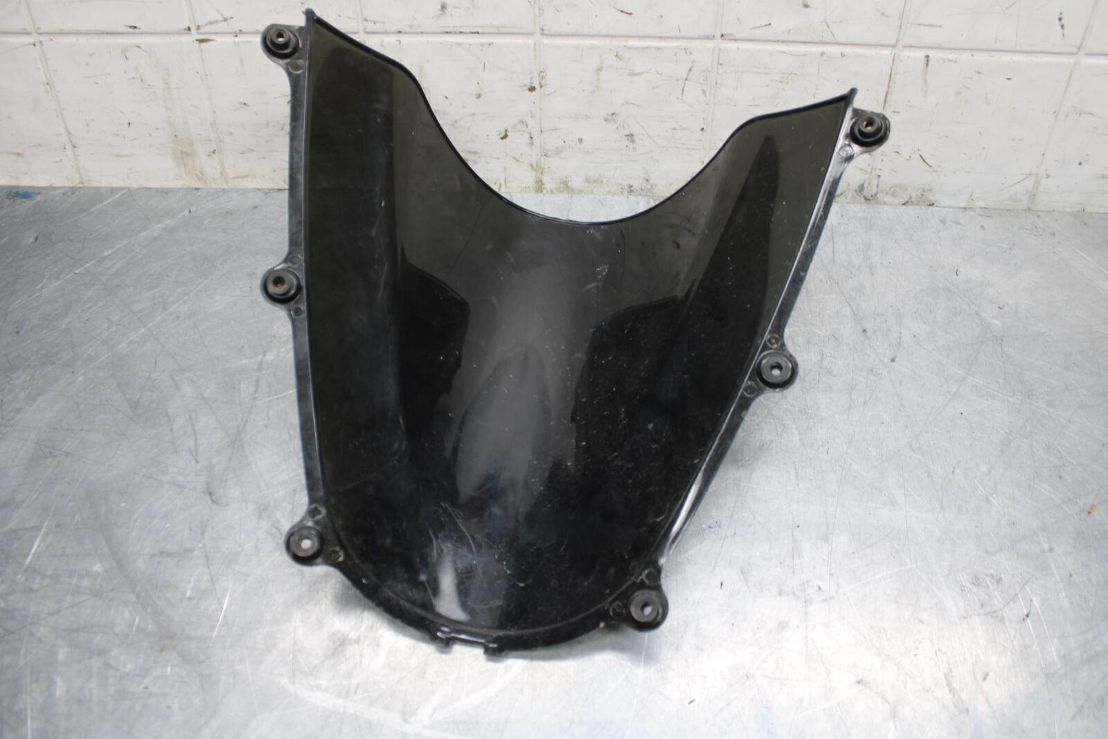 05-06 HONDA CBR600RR TINT DOUBLE BUBBLE FRONT WINDSHIELD WINDSCREEN  BB484