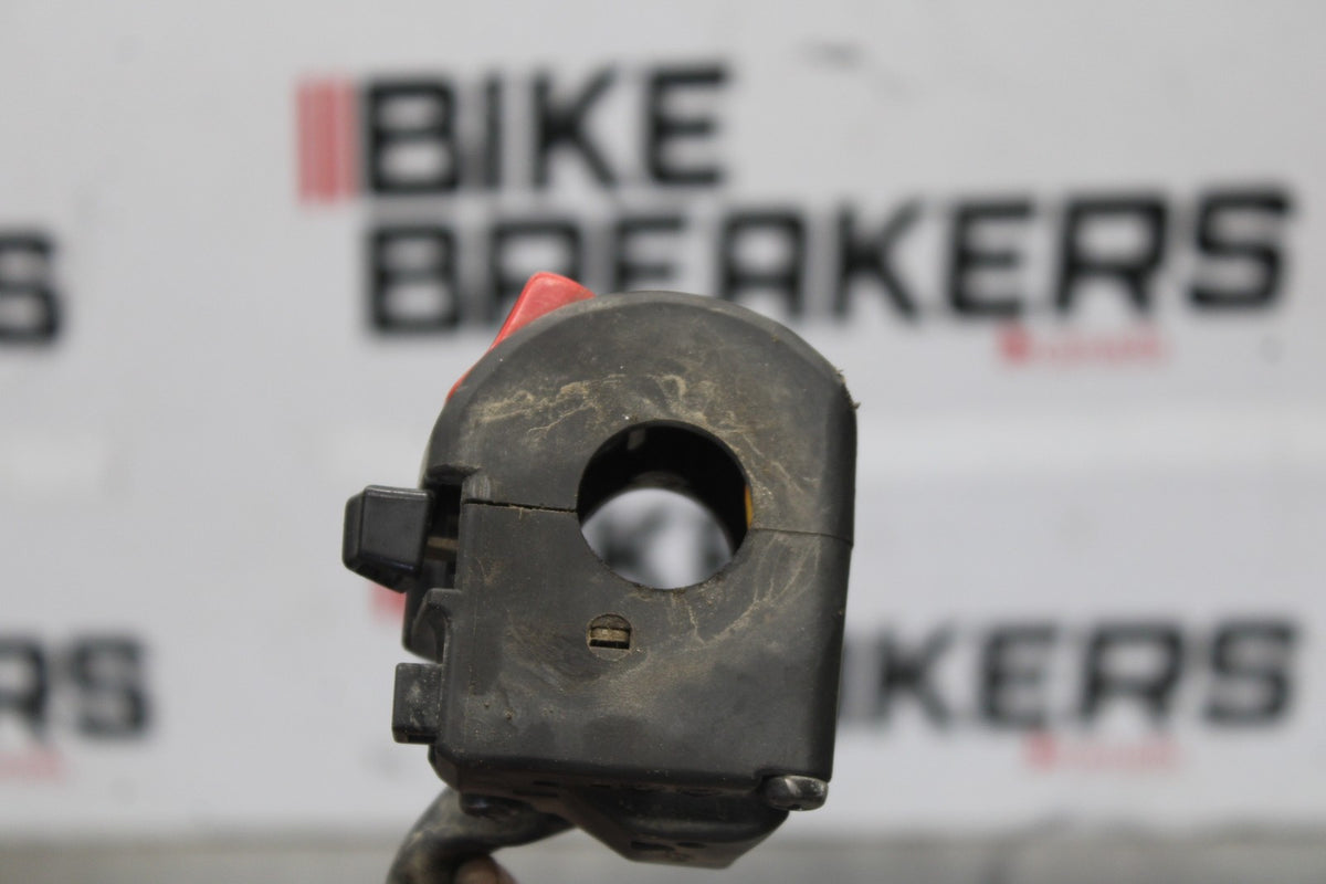 08 KAWASAKI ZX6R RIGHT CLIP ON HANDLE KILL OFF START SWITCH SWITCHES BB896