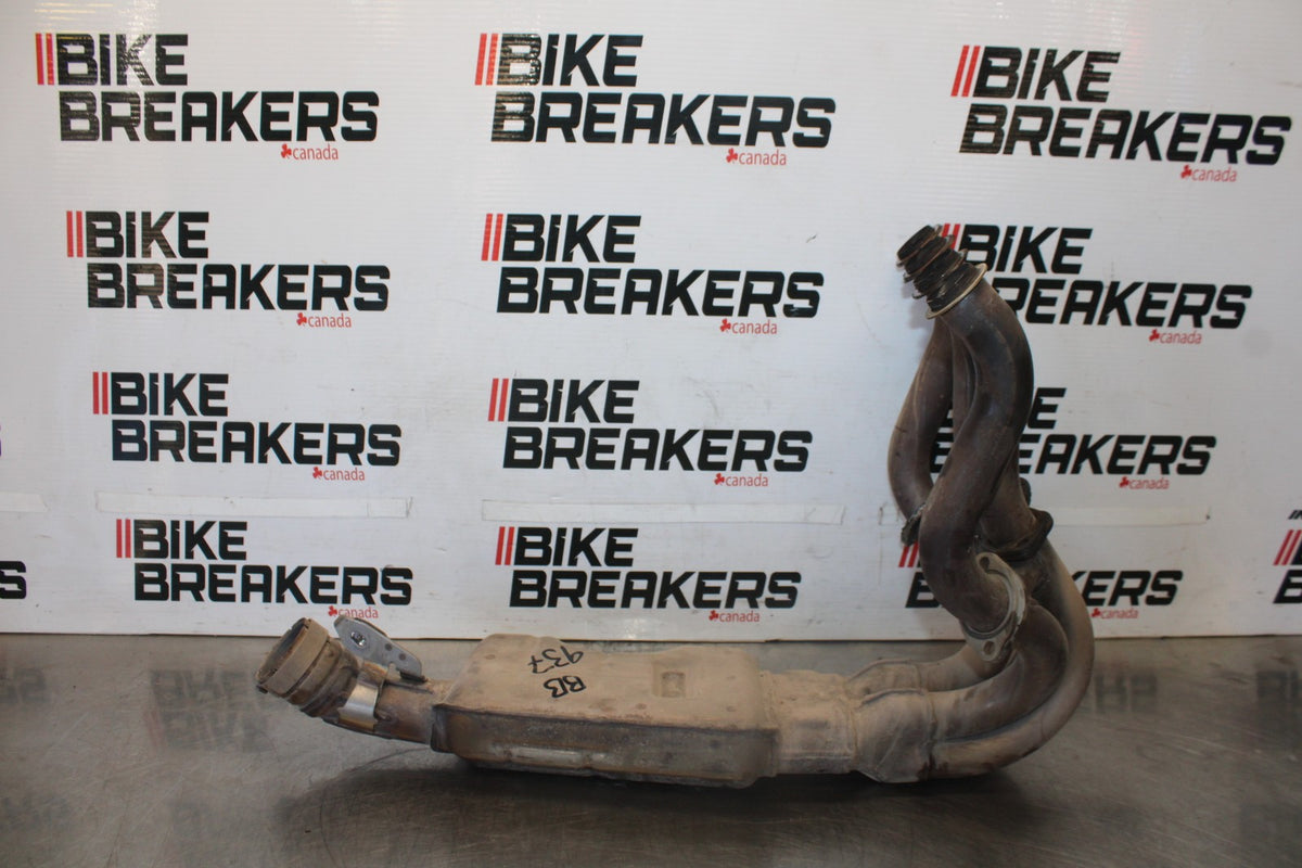07-08 KAWASAKI NINJA ZX6R EXHAUST HEADER PIPES MANIFOLD BB937