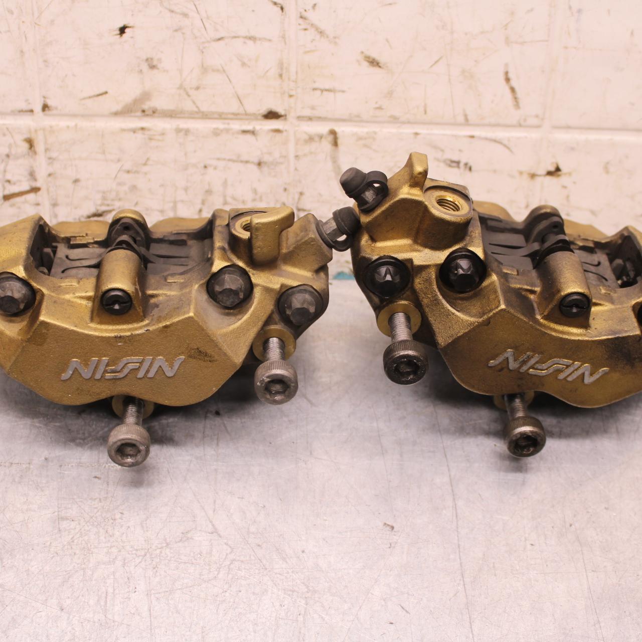 2000 Honda Super Hawk VTR1000F RIGHT LEFT FRONT BRAKE CALIPER SET PAIR BB577