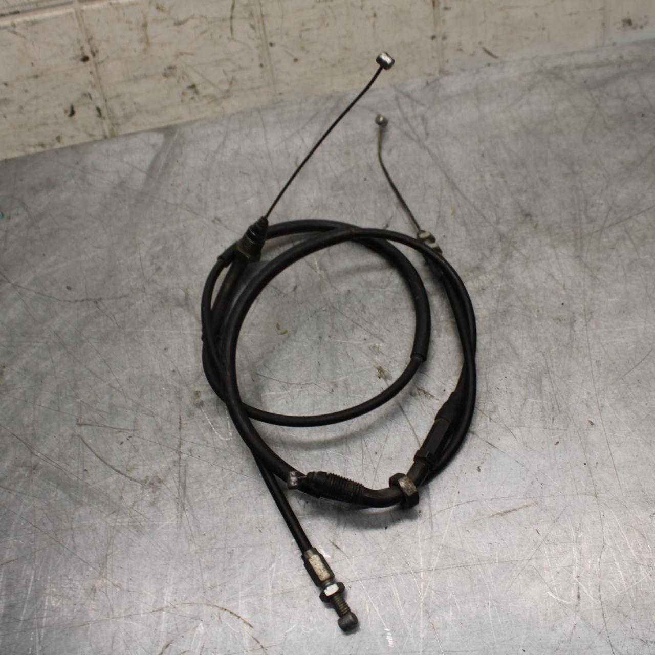02-03 HONDA CBR900RR 954 THROTTLE CABLES LINES BB497