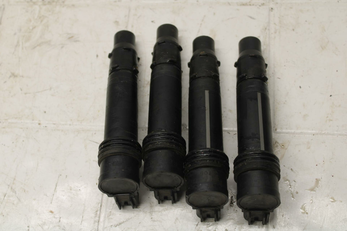 13-18 KAWASAKI NINJA ZX6R IGNITION COILS COIL SPARK PLUG CAPS BB409