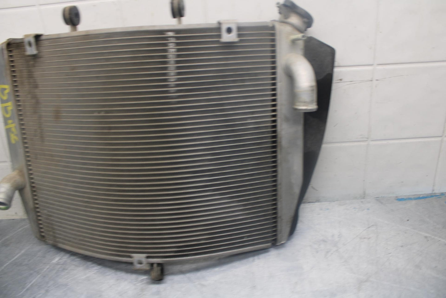 07-08 KAWASAKI NINJA ZX6R ENGINE RADIATOR MOTOR COOLER COOLING RADIATER BB456