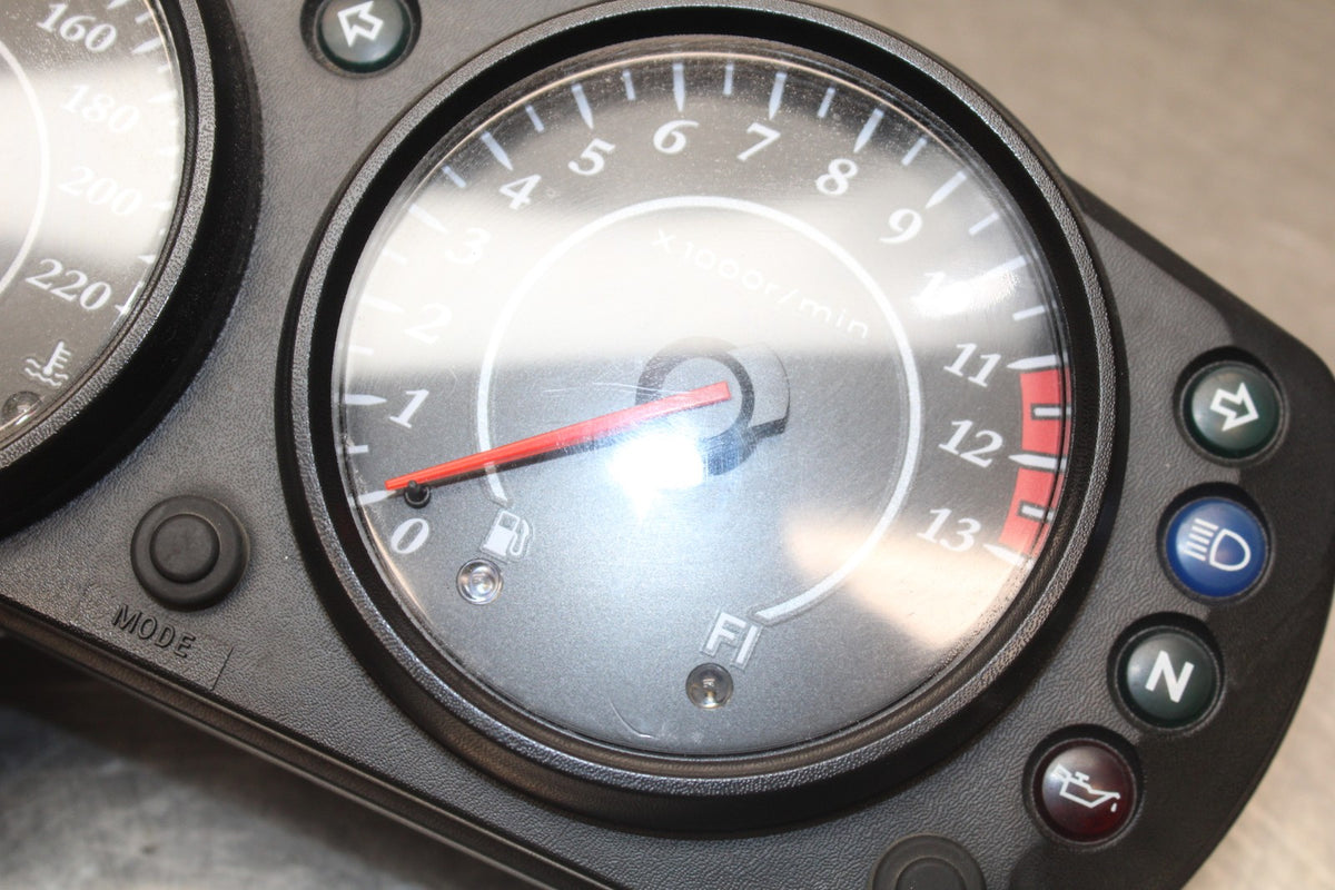 07 KAWASAKI NINJA 650 EX650 14,047KM SPEEDO TACH GAUGES DISPLAY CLUSTER BB844