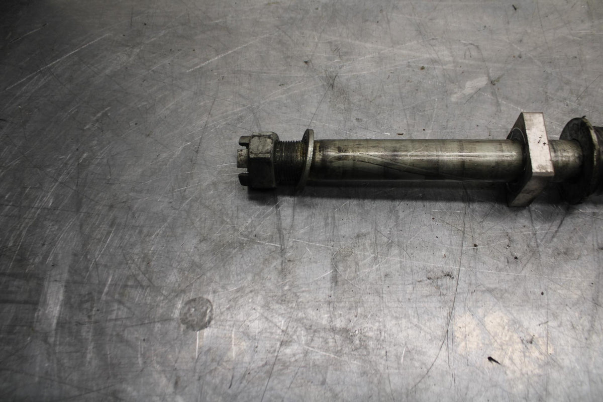 03 KAWASAKI ZX12R REAR AXLE BACK WHEEL RIM PIVOT BOLT AXEL BB472