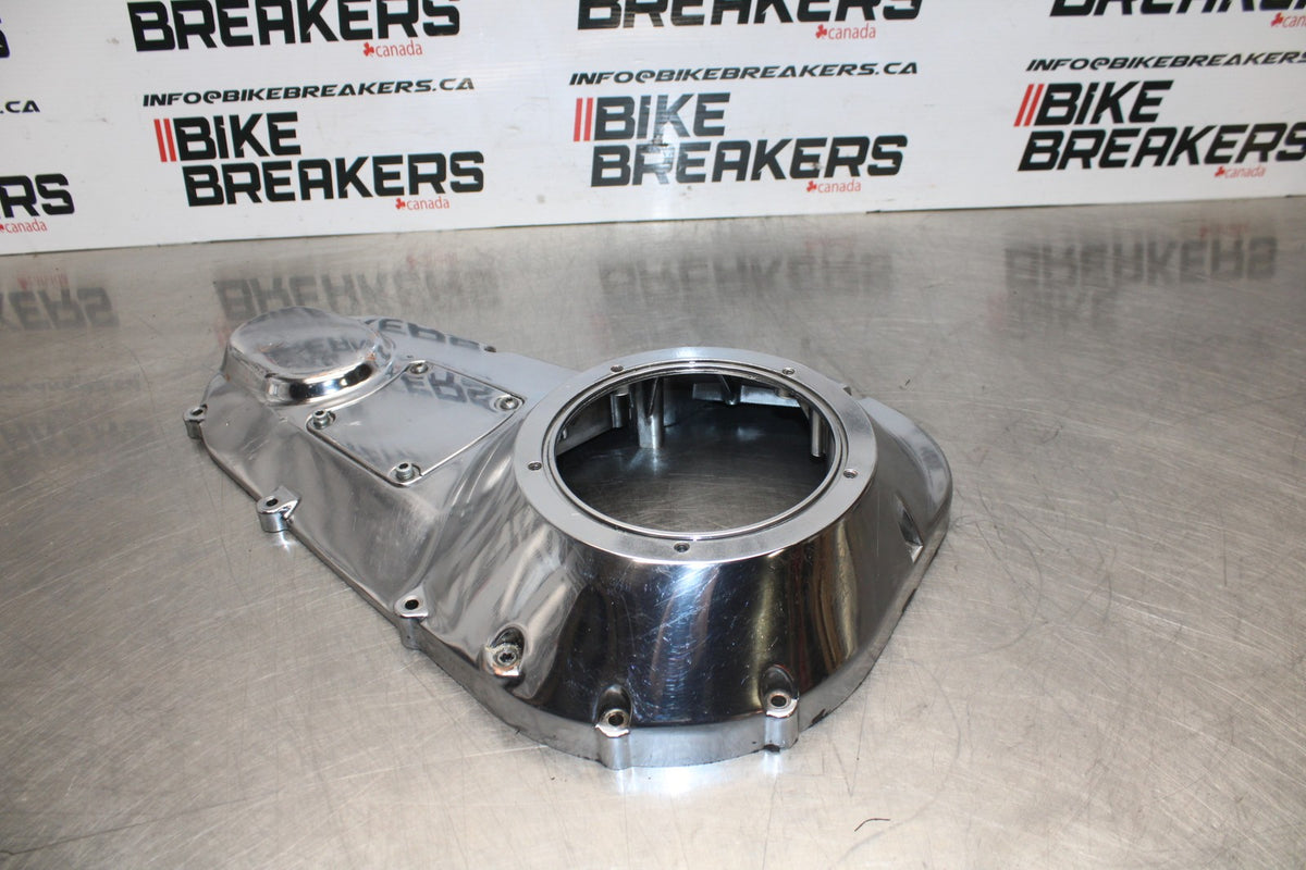 99-00 HARLEY-DAVIDSON ELECTRA GLIDE FLHT PRIMARY CLUTCH SIDE ENGINE COVER BB805