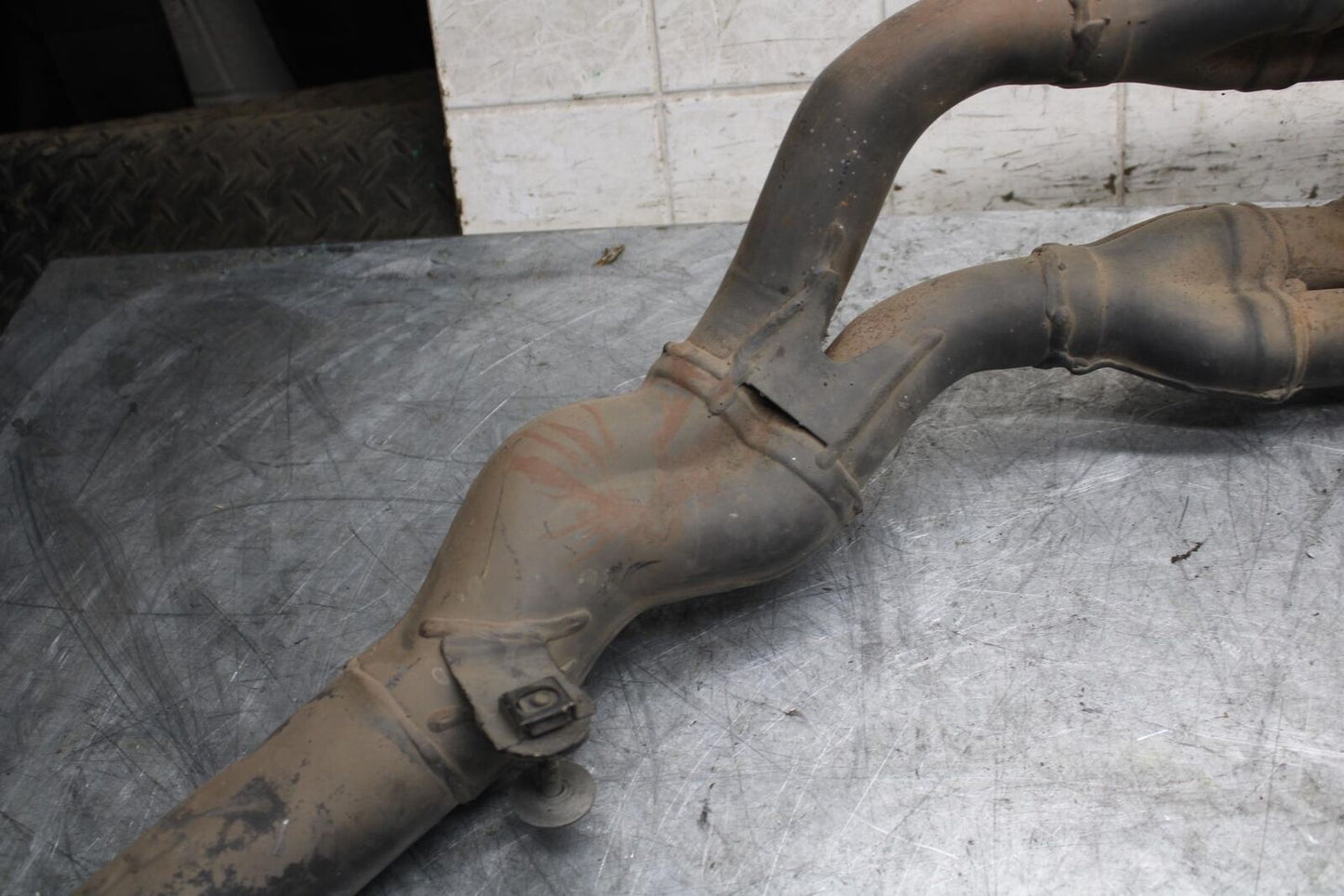 1997 Suzuki GSXR750 EXHAUST HEADER PIPES MANIFOLD BB187