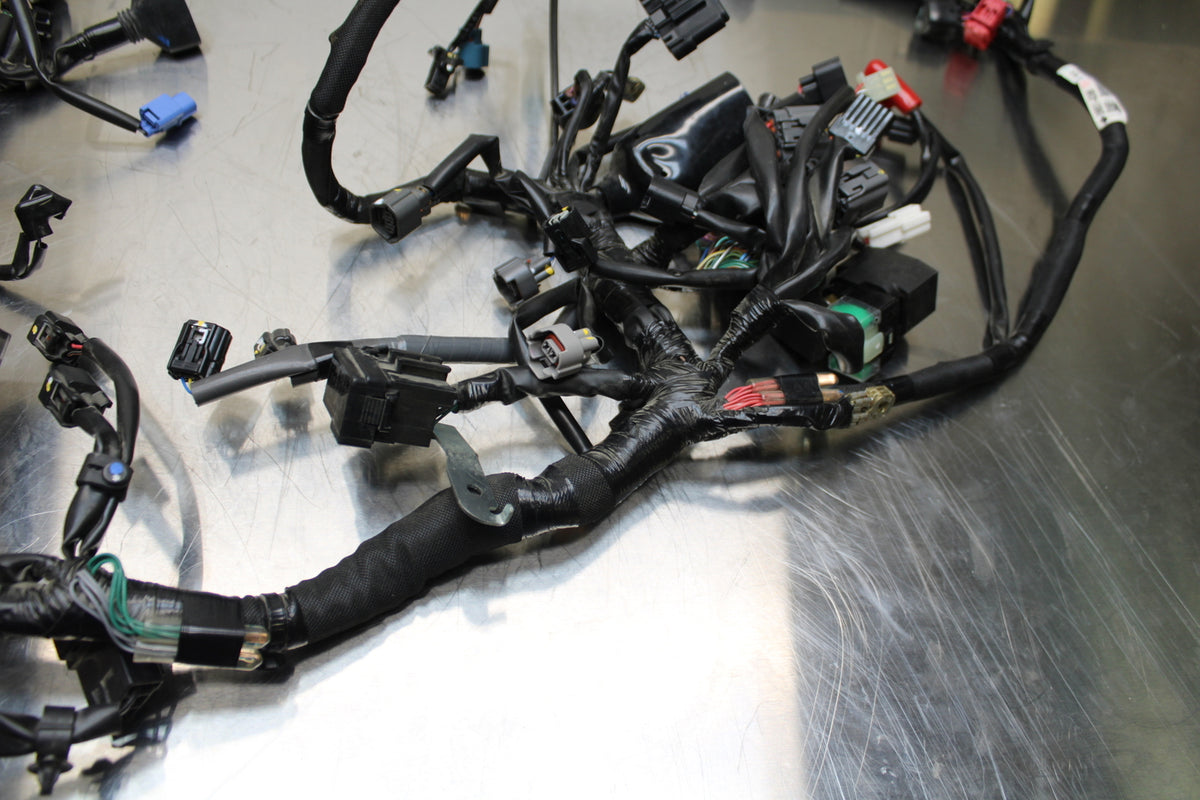 24 KAWASAKI NINJA 500 ABS MAIN ENGINE WIRING HARNESS MOTOR WIRE LOOM BB730