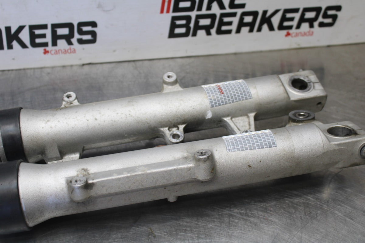 06-07 HONDA INTERCEPTOR 800 VFR800 FRONT FORKS SHOCK SUSPENSION SET PAIR BB917
