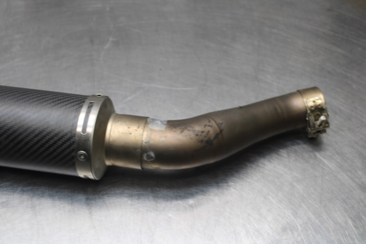 18-26 KAWASAKI Z400 EXHAUST PIPE MUFFLER SLIP ON CAN SILENCER BB852