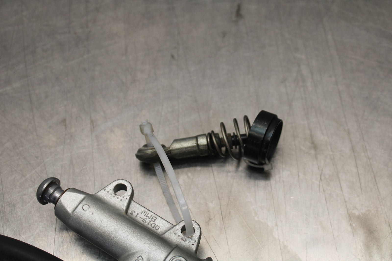 12-14 BMW S1000RR REAR BACK BRAKE MASTER CYLINDER W RESERVOIR BB204