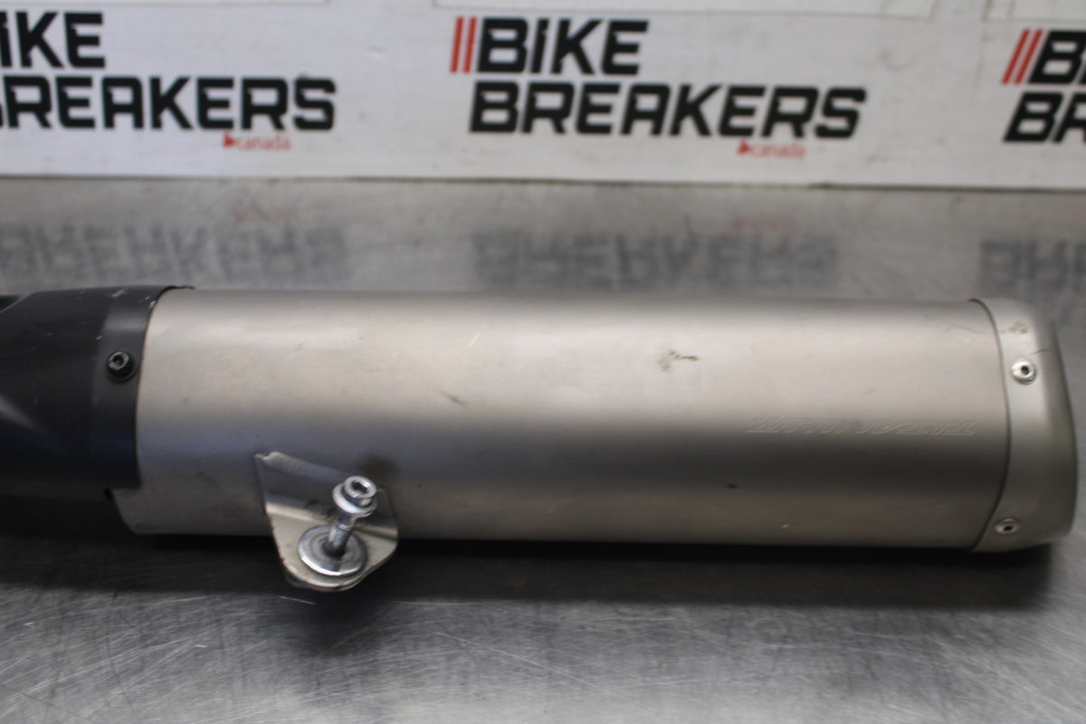 08-16 YAMAHA YZF R6 TITANIUM EXHAUST PIPE MUFFLER SLIP ON CAN SILENCER BB929