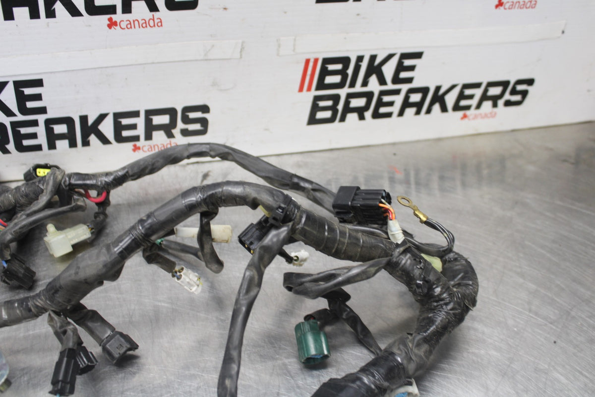 08-16 YAMAHA YZF R6 MAIN ENGINE WIRING HARNESS MOTOR WIRE LOOM BB929