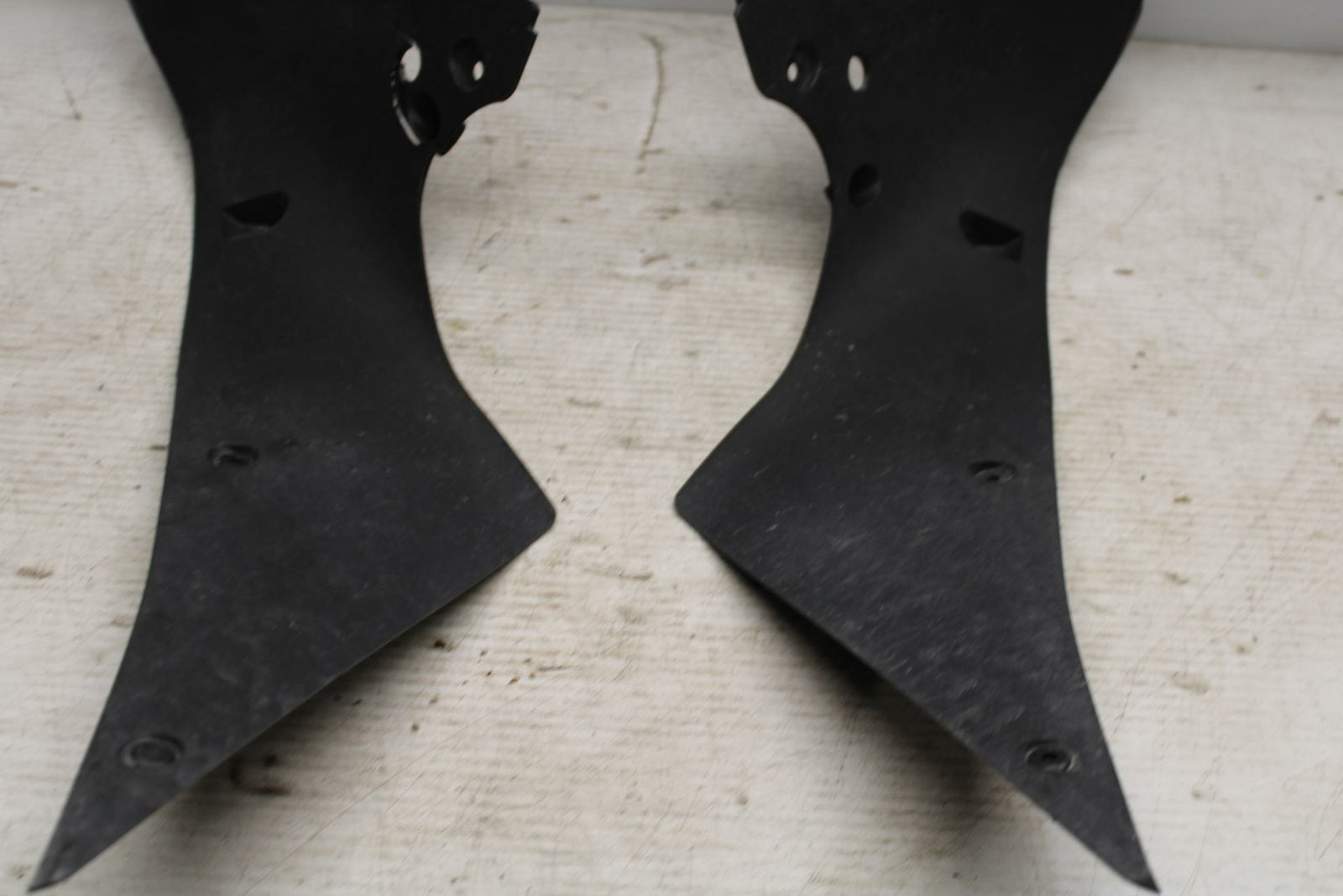 13-18 KAWASAKI NINJA ZX6R RIGHT LEFT INNER FAIRINGS COWLS PANELS TRIMS BB304