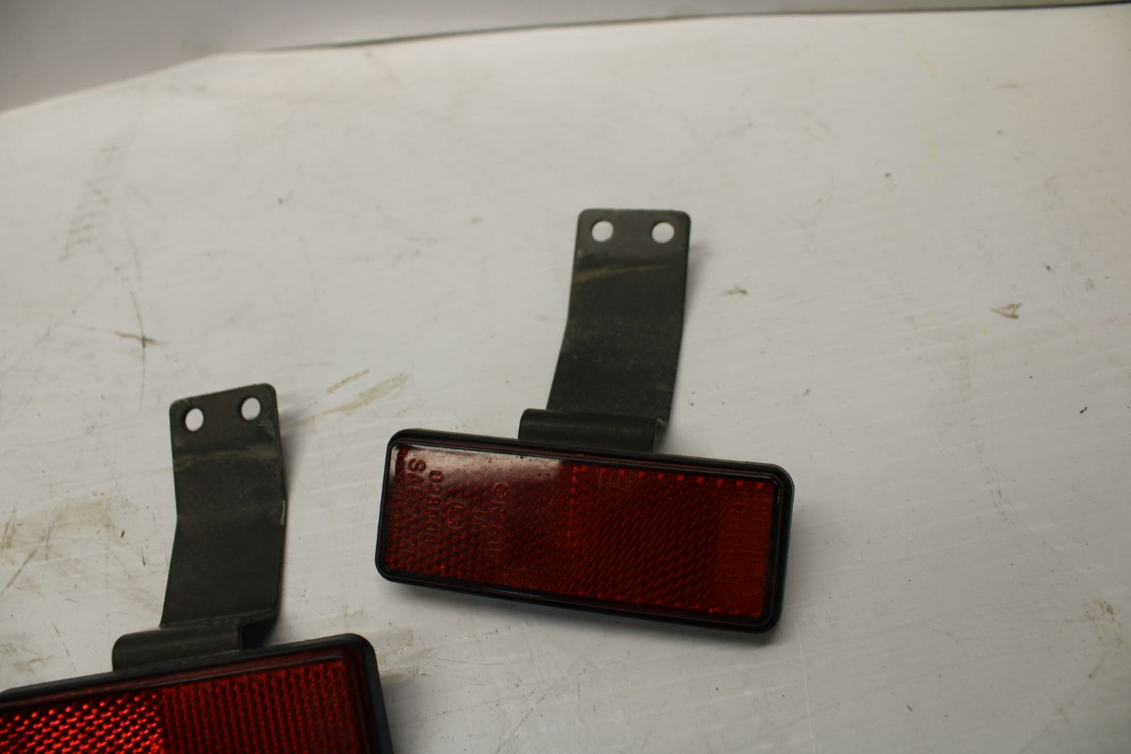04-09 SUZUKI GS500F REAR BACK REFLECTORS REFLECTOR SET PAIR 35970-24D60 BB261