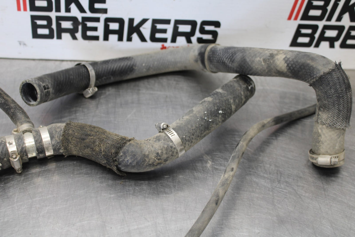 08 KAWASAKI ZX6R RADIATOR HOSES ENGINE COOLANT WATER PIPES HOSE KIT SET BB896