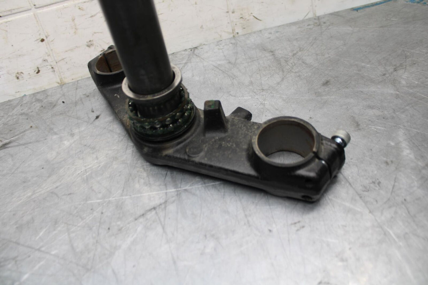 12-17 KAWASAKI NINJA 650 FRONT FORKS CLAMP LOWER TRIPLE TREE STEM BB470