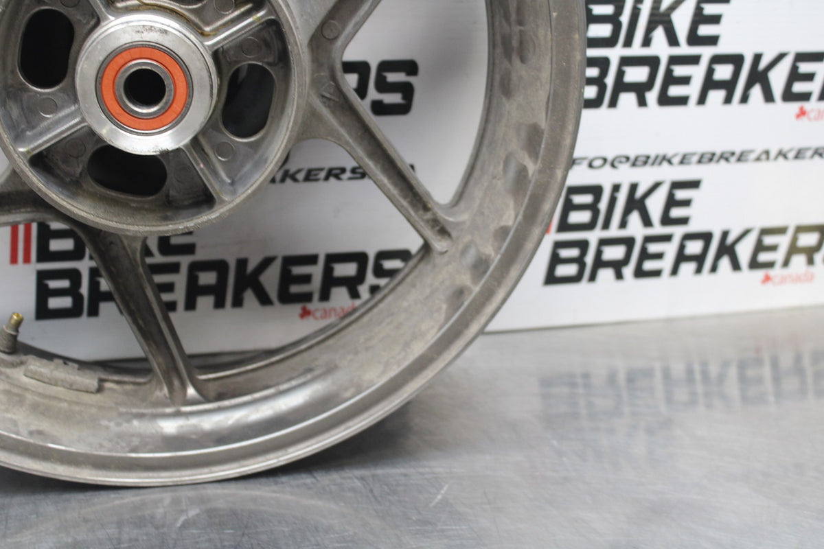 06 KAWASAKI NINJA 650 EX650 REAR WHEEL BACK RIM & ROTOR BB823