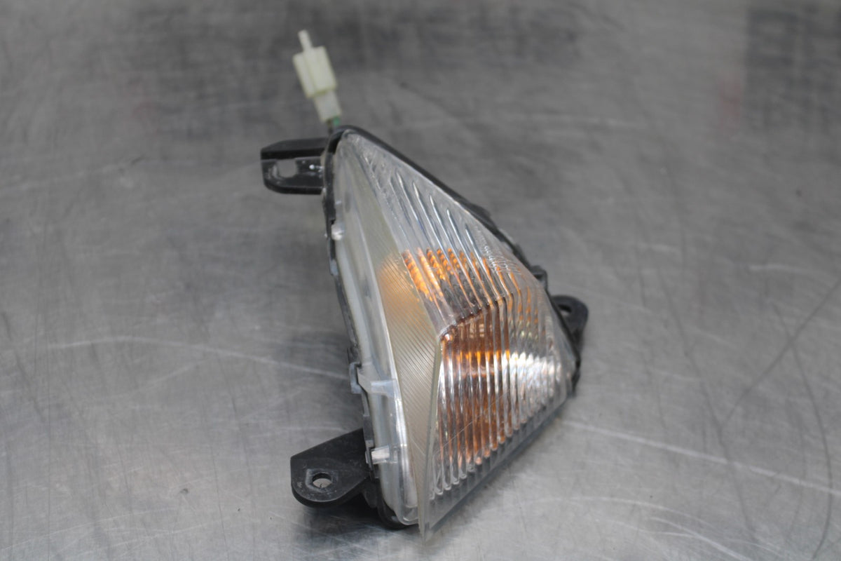 08 KAWASAKI NINJA 650 EX650 LEFT FRONT TURN SIGNAL LIGHT INDICATOR BB797