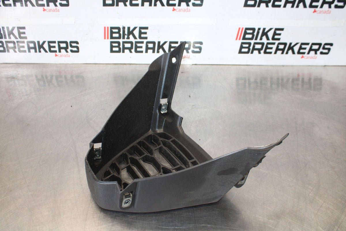 20-23 APRILIA RS660 FRONT LOWER INNER EXHAUST V FAIRING COWL GUARD BB889