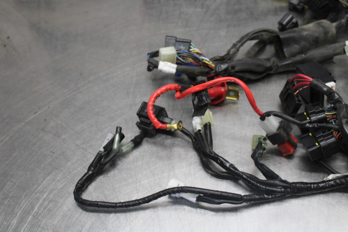 08-16 YAMAHA YZF R6 MAIN ENGINE WIRING HARNESS MOTOR WIRE LOOM BB929