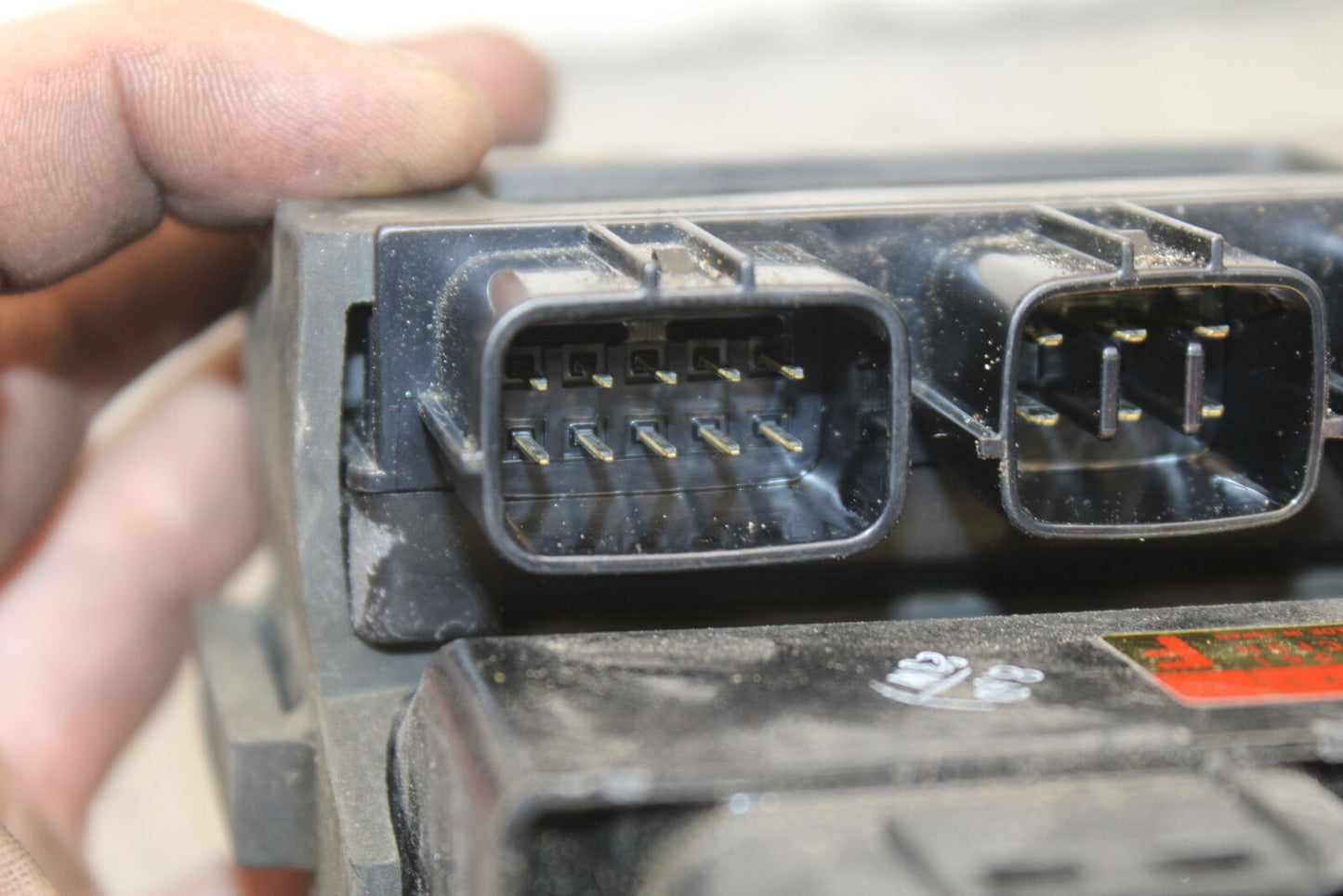 09-12 KAWASAKI NINJA ZX6R ECU COMPUTER CONTROLLER UNIT ECM CDI  BB698