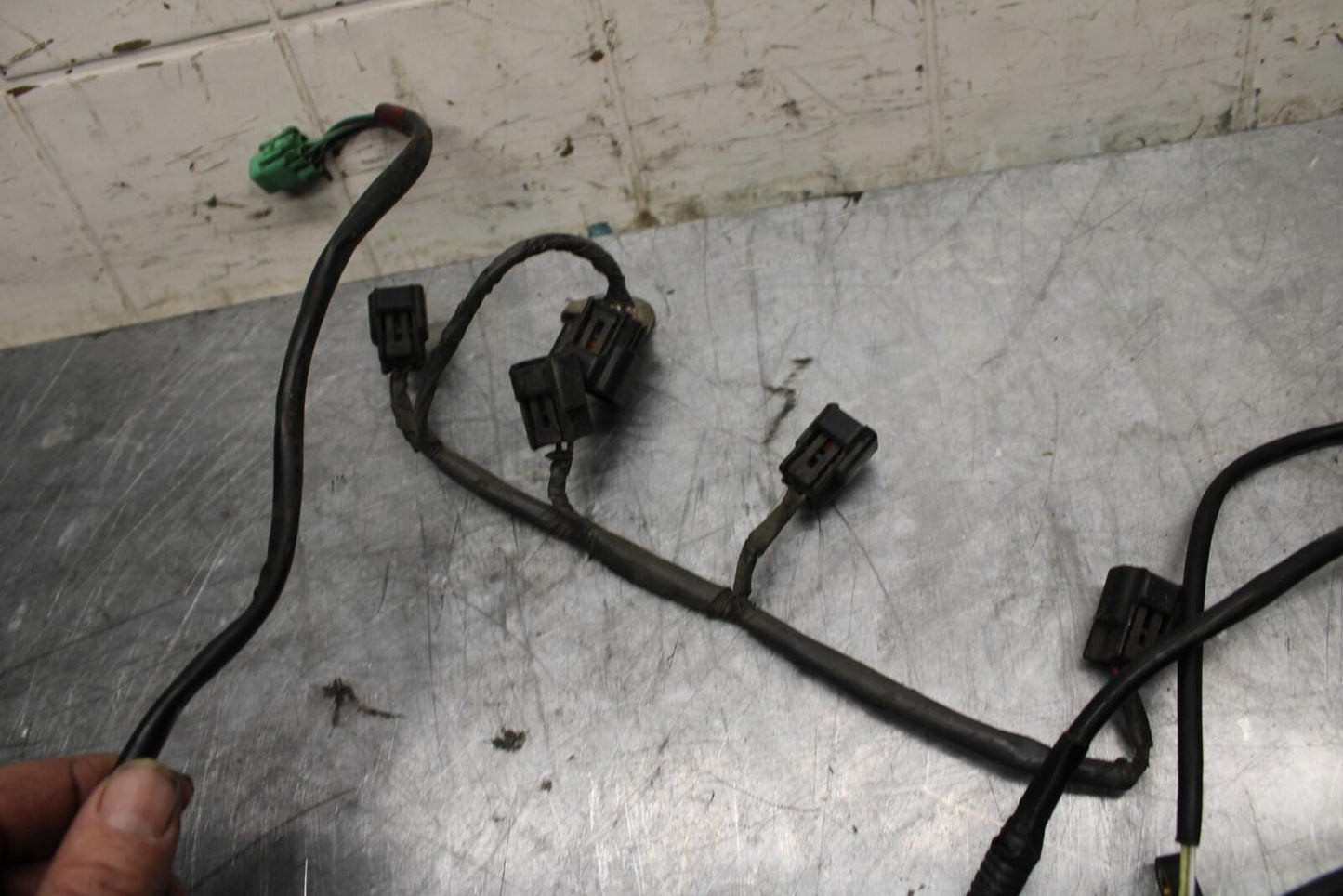 06-11 KAWASAKI  ZX-14R ENGINE MOTOR GEAR POSTION SENSOR HARNESS BB478