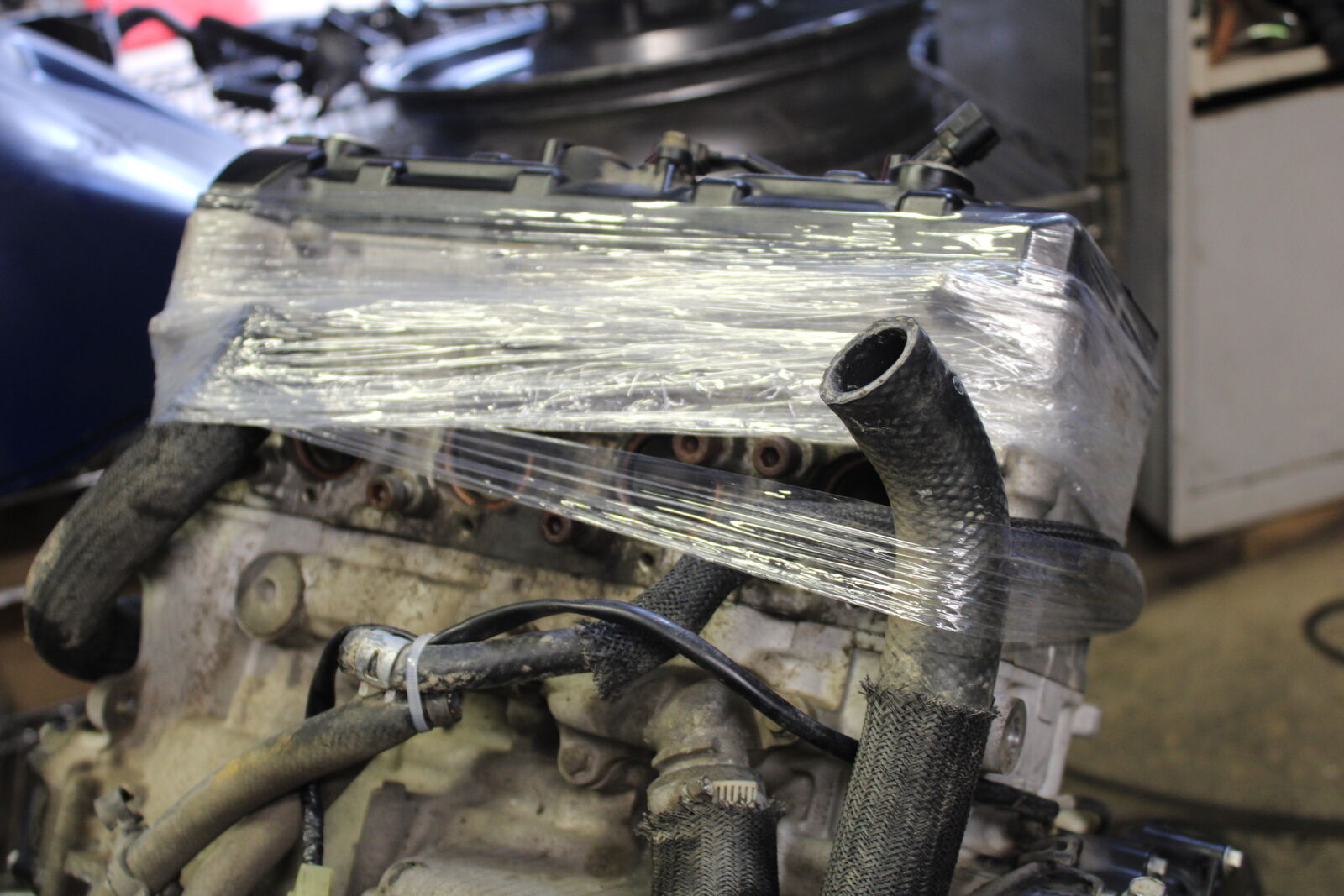06-07 SUZUKI GSXR750 ENGINE MOTOR BB670
