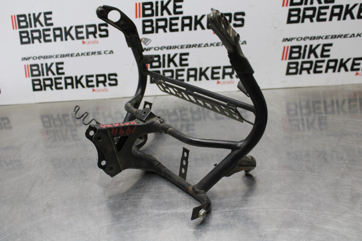 94 SUZUKI KATANA 750 UPPER FAIRING MIRROR GAUGES STAY BRACKET BB00