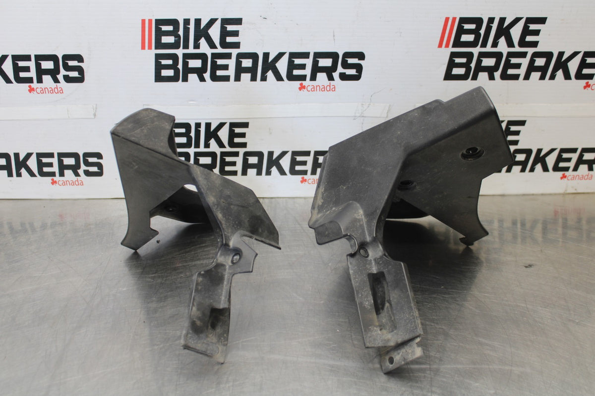 16 APRILIA TUONO V4 1100 RIGHT LEFT INNER FAIRINGS COWLS PANELS TRIMS BB905