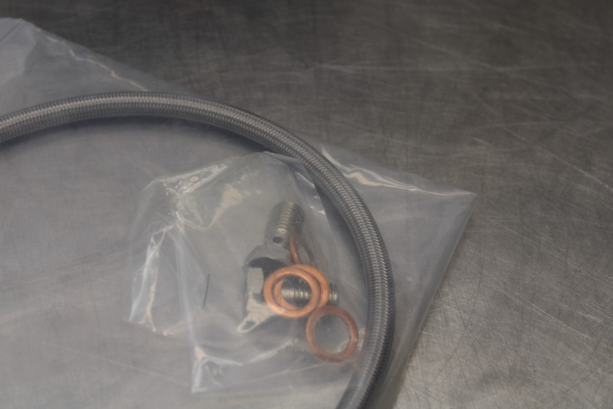 12-16 HONDA CBR1000RR NEW!! BRAIDED REAR BACK BRAKE HOSE FLUID LINE BB876