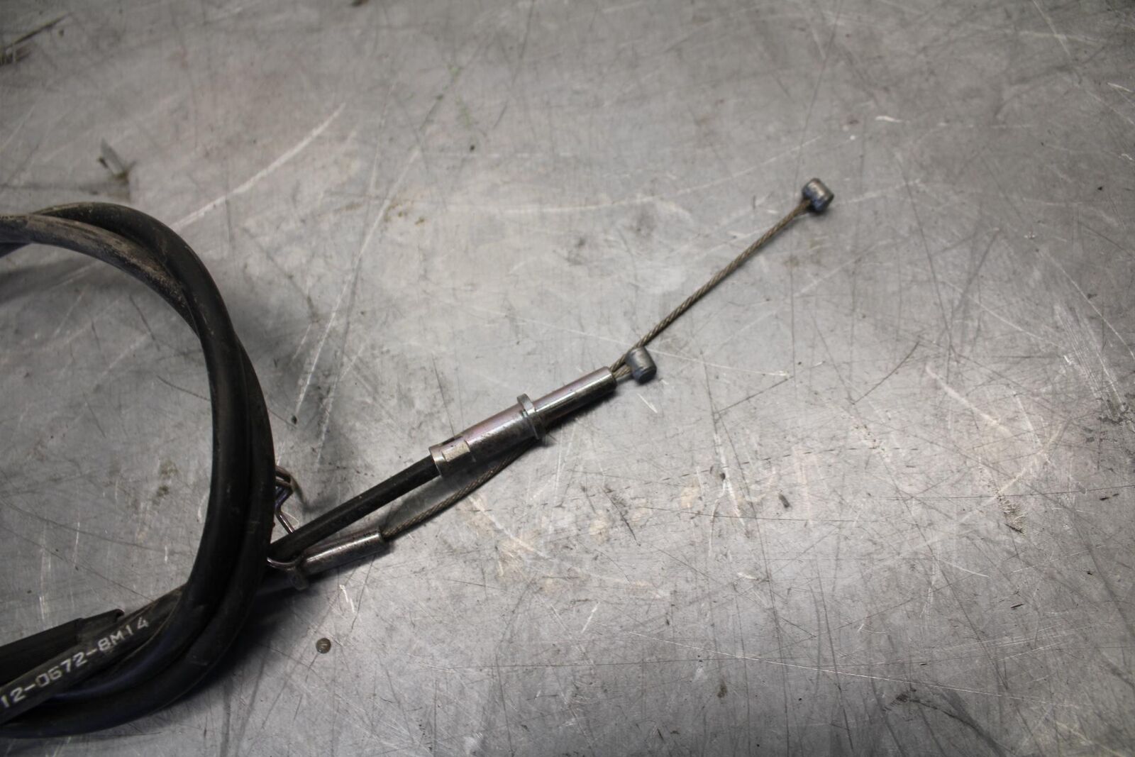 18 KAWASAKI Z 400 THROTTLE CABLES LINES BB469