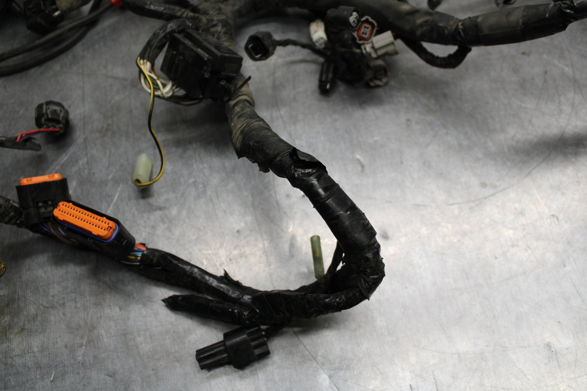 07-09 KAWASAKI VERSYS 650 MAIN ENGINE WIRING HARNESS MOTOR WIRE LOOM BB125