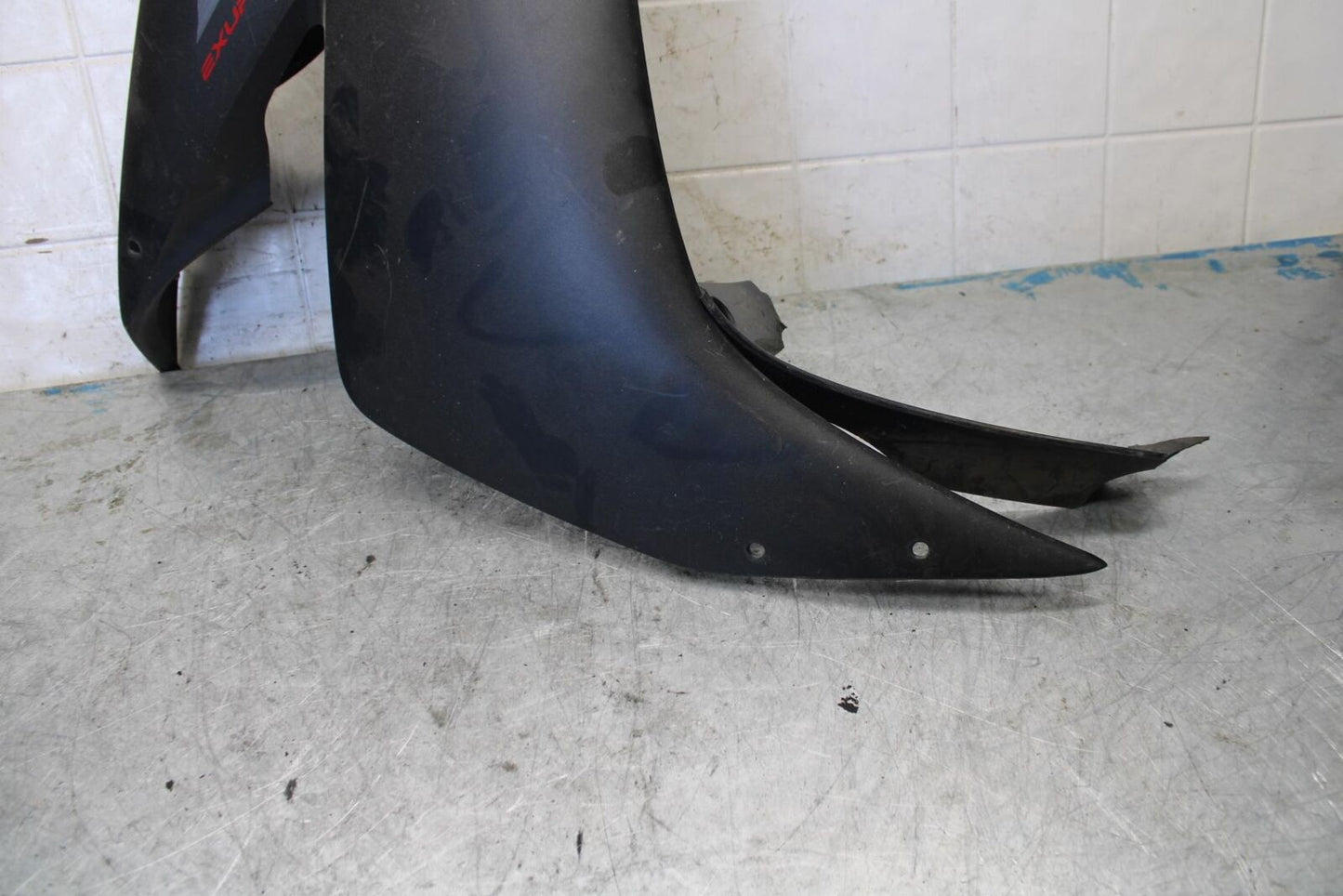 04-06 YAMAHA YZF R1 RIGHT LOWER MID UPPER SIDE FAIRING COWL  BB432