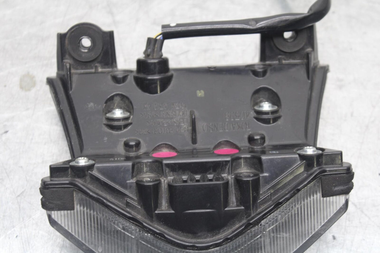 12-17 KAWASAKI ER-6N Z650 REAR TAIL TAILLIGHT BACK BRAKE LIGHT BB607