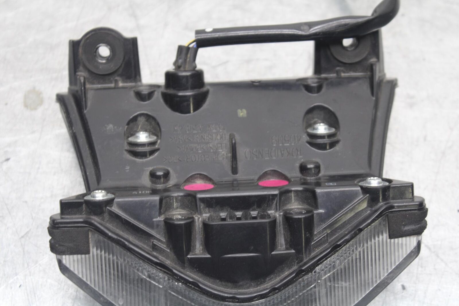 12-17 KAWASAKI ER-6N Z650 REAR TAIL TAILLIGHT BACK BRAKE LIGHT BB607