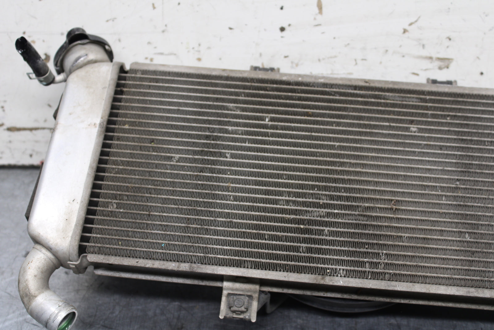 14-15 KAWASAKI NINJA 650 EX650F ABS ENGINE RADIATOR MOTOR COOLER COOLING BB741