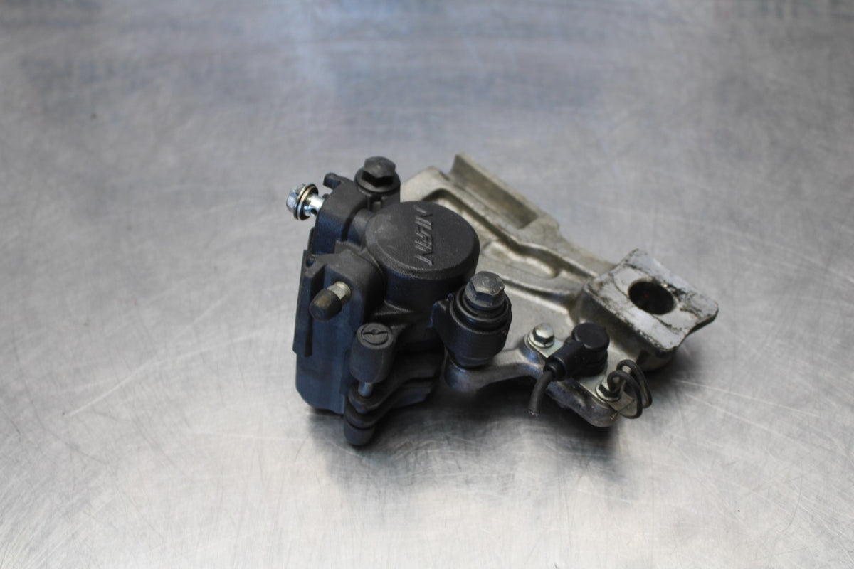 10 SUZUKI SV650 REAR BACK BRAKE CALIPER W MOUNT BRACKET BB181